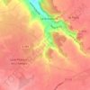 Mappa topografica Le Haut des Boudards, altitudine, rilievo