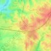 Mappa topografica Providence, altitudine, rilievo