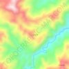 Mappa topografica Curubital, altitudine, rilievo
