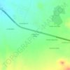 Mappa topografica Laguna Los Patos, altitudine, rilievo