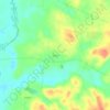 Mappa topografica Sacul, altitudine, rilievo