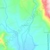 Mappa topografica Raradangan, altitudine, rilievo