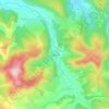Mappa topografica Seigneurix, altitudine, rilievo