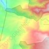 Mappa topografica Nueva Vista, altitudine, rilievo