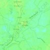 Mappa topografica Candaba, altitudine, rilievo