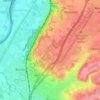 Mappa topografica Kasen, altitudine, rilievo
