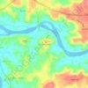 Mappa topografica Perumbala, altitudine, rilievo