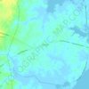Mappa topografica Thorntown, altitudine, rilievo