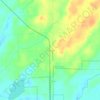 Mappa topografica Worcester, altitudine, rilievo