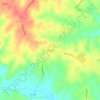 Mappa topografica Monrovia, altitudine, rilievo