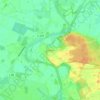Mappa topografica Emen, altitudine, rilievo