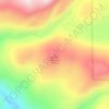 Mappa topografica Middle Mountain, altitudine, rilievo