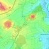 Mappa topografica Deute, altitudine, rilievo