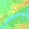 Mappa topografica l'Ormetrou, altitudine, rilievo
