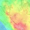 Mappa topografica Irby, altitudine, rilievo