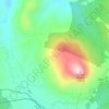 Mappa topografica B o s c o d i M o n t e M i g l i o, altitudine, rilievo
