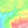 Mappa topografica Gozalandia Waterfall, altitudine, rilievo