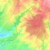 Mappa topografica Bout-de-Bois, altitudine, rilievo