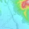 Mappa topografica Calunetan, altitudine, rilievo