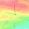 Mappa topografica 贞元镇, altitudine, rilievo