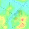 Mappa topografica Tompkins, altitudine, rilievo