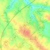 Mappa topografica La Maison Neuve Paynaud, altitudine, rilievo