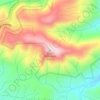 Mappa topografica Green Mountain, altitudine, rilievo