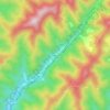 Mappa topografica Kopperston, altitudine, rilievo