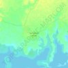 Mappa topografica San Benito Abad, altitudine, rilievo