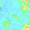Mappa topografica San Isidro, altitudine, rilievo