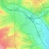 Mappa topografica Stratton Meadows, altitudine, rilievo