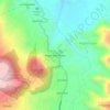 Mappa topografica Aguas Guaraczapa, altitudine, rilievo