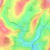 Mappa topografica Dale, altitudine, rilievo