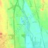 Mappa topografica Eldean, altitudine, rilievo