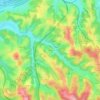 Mappa topografica Champ, altitudine, rilievo