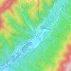 Mappa topografica Sunrise, altitudine, rilievo