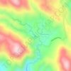 Mappa topografica Mount Talitig, altitudine, rilievo
