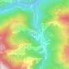 Mappa topografica Seuillac, altitudine, rilievo