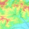 Mappa topografica Paring, altitudine, rilievo