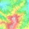 Mappa topografica Cravarezza, altitudine, rilievo