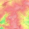 Mappa topografica Les Jarras, altitudine, rilievo