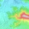 Mappa topografica La Mangoutte, altitudine, rilievo