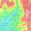 Mappa topografica Littleborough, altitudine, rilievo