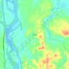 Mappa topografica El Toro, altitudine, rilievo