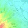 Mappa topografica Sampalok Lake, altitudine, rilievo