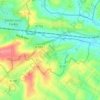 Mappa topografica Hohwiller, altitudine, rilievo