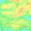 Mappa topografica La Chauvelière, altitudine, rilievo