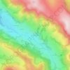 Mappa topografica Le Cher Soubro, altitudine, rilievo