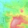 Mappa topografica Longhedge, altitudine, rilievo