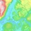 Mappa topografica Puy Morel, altitudine, rilievo